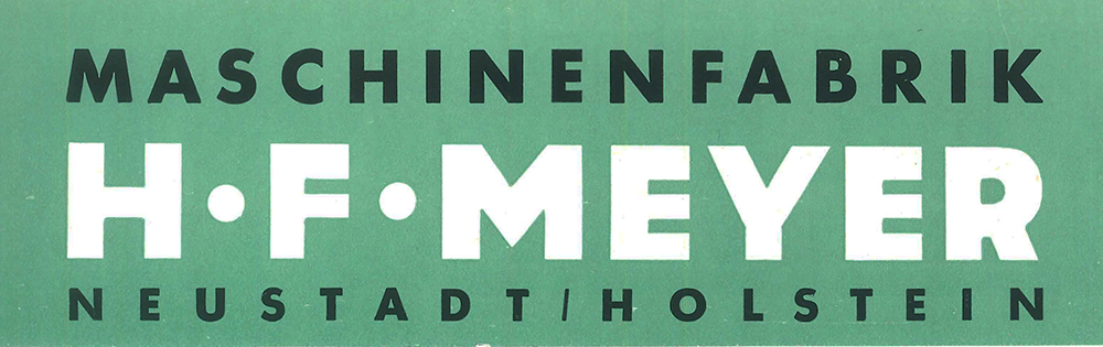 H. F. Meyer, Maschinenfabrik