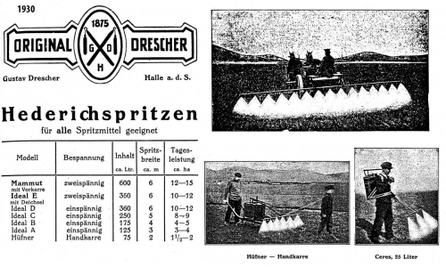 Drescher Maschinen- und Apparatebauanstalt, Gustav