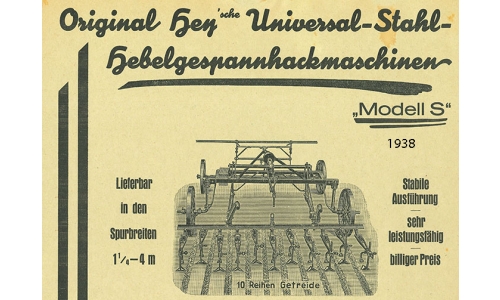 Hey, Alfred Th., Spezialfabrik für Hackmaschinen